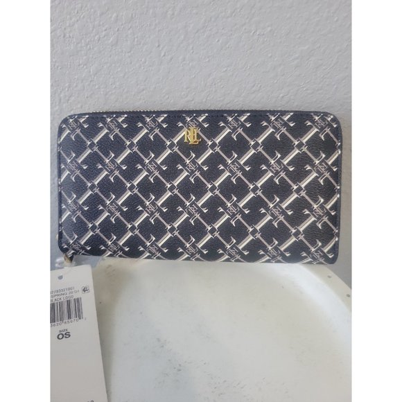 New with tags Ladies Ralph Lauren Zip Around Wallet - Picture 1 of 6